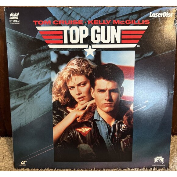 TOP GUN Other - TOP GUN Laserdisc Movie - Tom Cruise